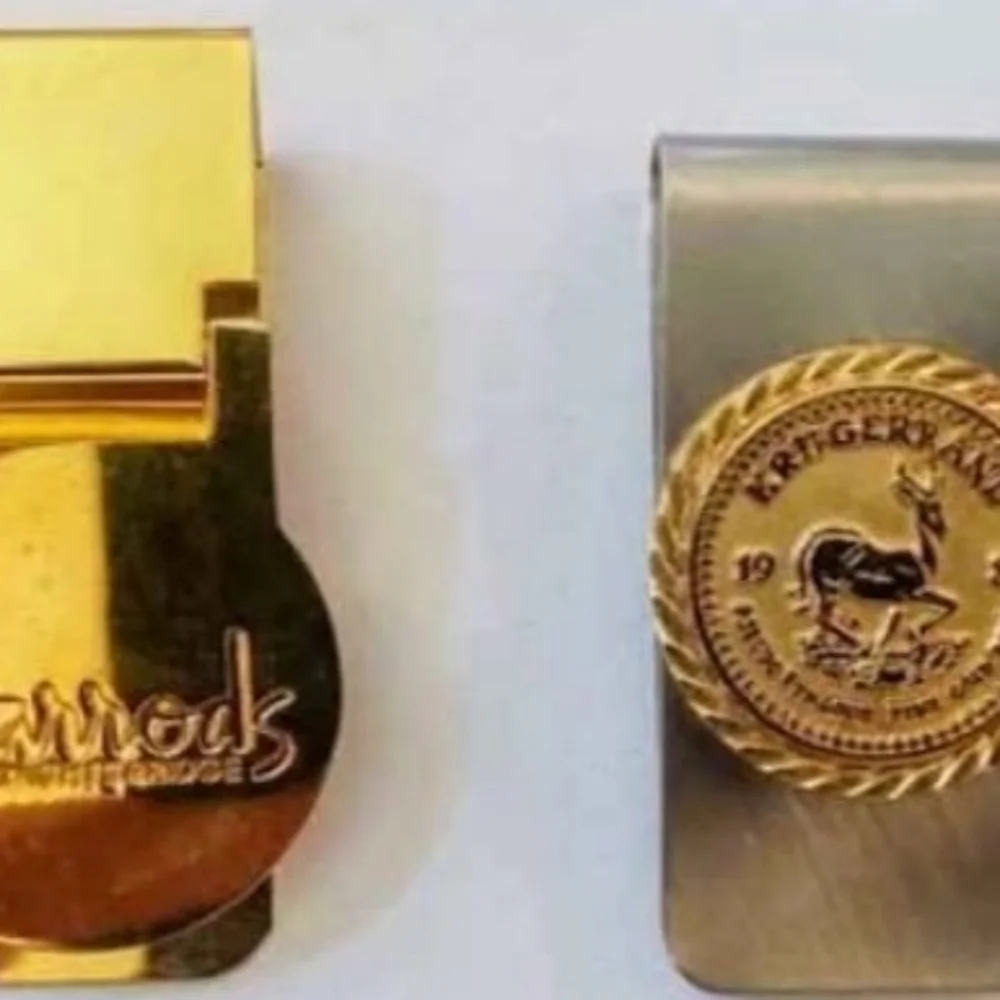 Mixed Metal Money Clip Set — Gold & Silver